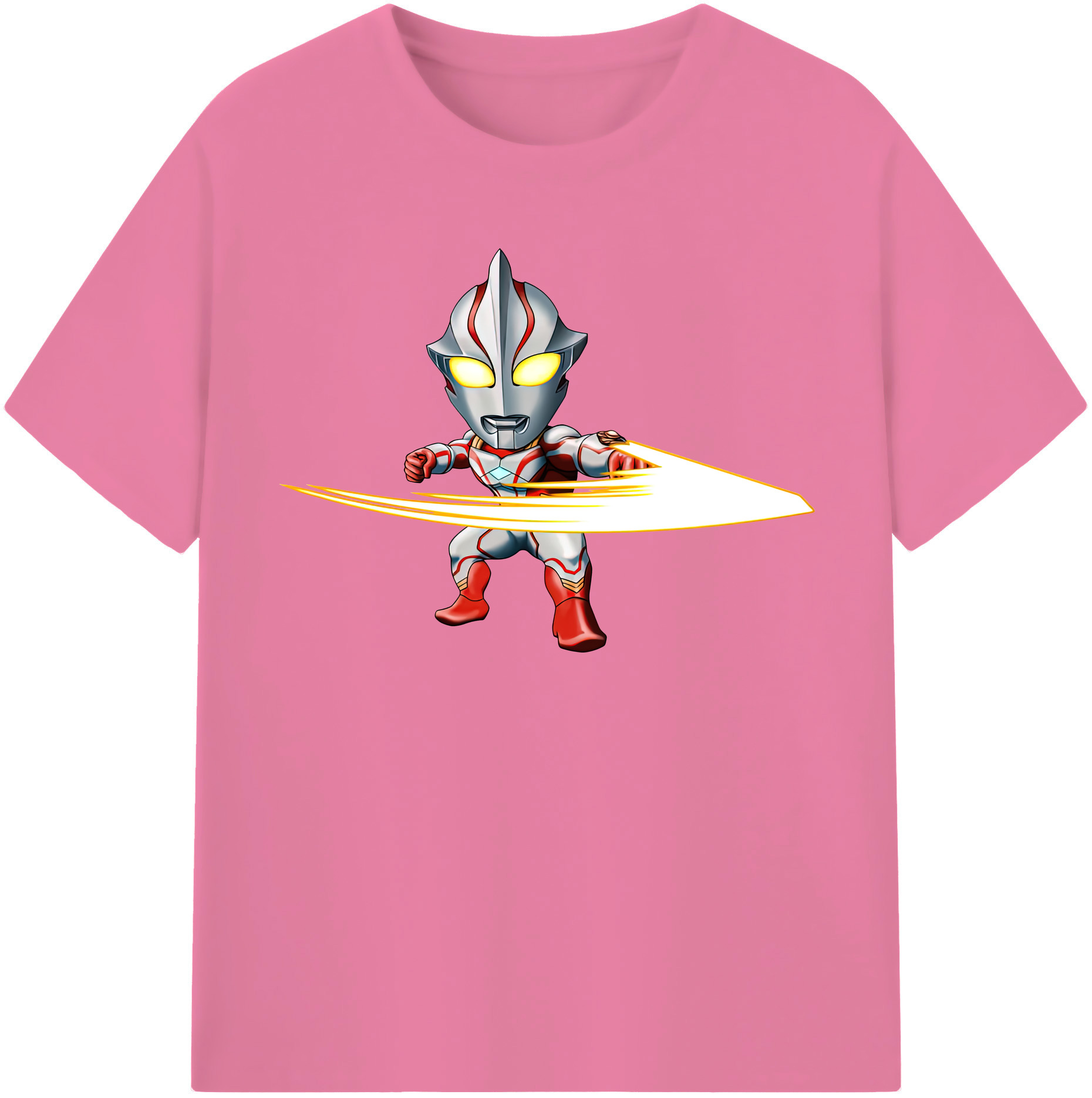 （画像用） ウルトラマン Ultraman 綿100％半袖Tシャツ（フロントプリント）